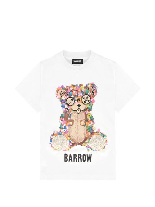 T-shirt bambina Barrow Kids bianca BARROW KIDS | JGTH177002
